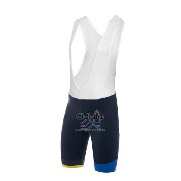 Giro d'Italia Ropa Ciclismo Culotte Corto 2017 Hombre Mangas Cortas Azul